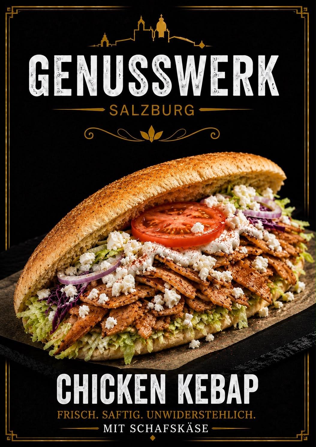 Cevapcici mit Salat