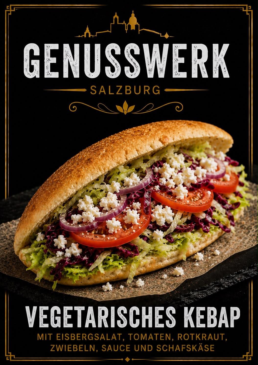 Kebap Box mit Salat
